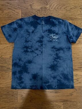 Katin Navy Tie-Dye Chest Logo Short Sleeve Tee